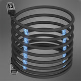 EGO | WIRY MAG 240W USB3.2 Type-C to C Magnetic Folding Cable