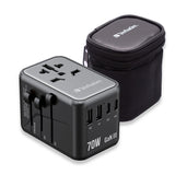 Verbatim | 5Port 70W GaN III Travel Adapter