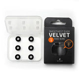 DIVINUS VELVET Wide Bore ear gel (3 pairs in a box)