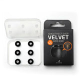 DIVINUS VELVET Wide Bore ear gel (3 pairs in a box)