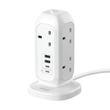 MOMAX | ONEPLUG PD20W 7-outlet power strip US18