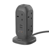 MOMAX | ONEPLUG PD20W 7-outlet power strip US18