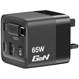 Verbatim | 65W GaN charger with retractable USB-C charging cable