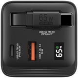 Verbatim | 65W GaN charger with retractable USB-C charging cable