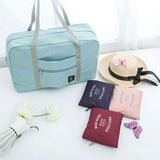 Large capacity folding travel bag 25L capacity