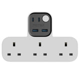MOMAX | 1-Charge Work Flow USB T-Socket US19UKW