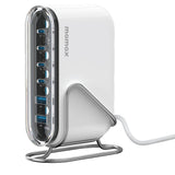 MOMAX | 120W six-output desktop GaN charging stand UM55