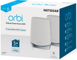 NETGEAR | 三頻 AX Mesh WiFi 6 系統 Orbi RBK752