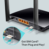 TP-LINK | AC1200 4G LTE 路由器 Archer MR400