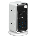 MOMAX | 1-Charge Work-Flow 6 位拖板 US25 (USB 70W max)