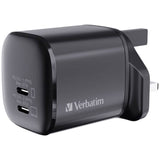Verbatim | 2 Port 67W PD 3.0 GaN 充電器