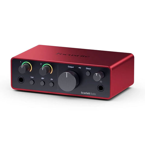 Focusrite | Scarlett Solo interface 音頻介面 (4th Gen 4代)