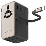 MOMAX | 100W GaN 4插口及 USB-C 充電線旅行插座 UA25