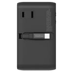 MOMAX | 100W GaN 4插口及 USB-C 充電線旅行插座 UA25