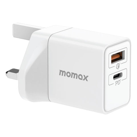 Momax | ONEPLUG 25W 雙輸出快速充電器 UM56