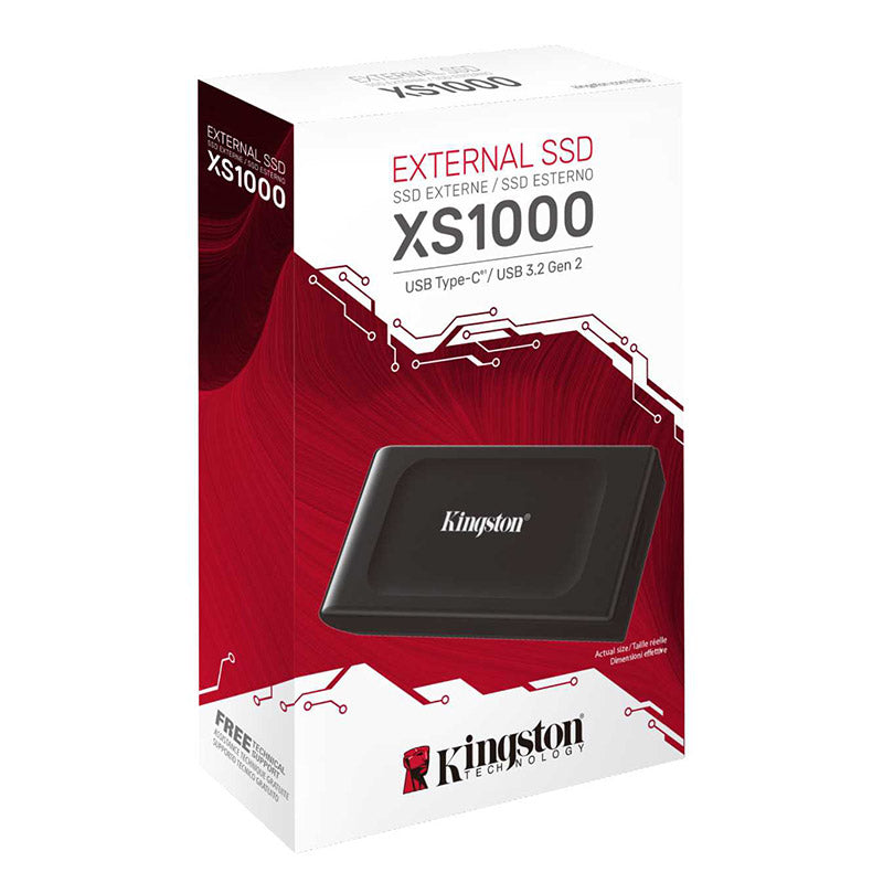 Kingston XS1000 1TB 外付けSSD 11個セット Amazon.com: Kingston XS1000 1TB SSD | Pocket-Sized | USB 3.2