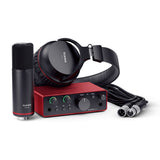 Focusrite | Scarlett Solo studio recording package (4th Gen 4th generation) 