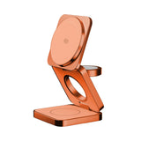 MOMAX | 1-Charge Q.Port² Folding Qi2 3-in-1 Wireless Charging Stand UD31Q22
