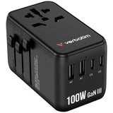Verbatim | Charge 'n' Travel 100W 旅行轉換插頭