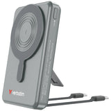 【3C認證】Verbatim | 五合一 Charge 'n' Go 10000mAh 顯示屏磁吸行動電源