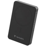 Verbatim | Charge 'n' Go 10000mAh Magnetic Wireless Rechargeable Mobile Battery 