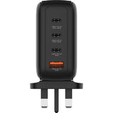 Verbatim | 140W 迷你 GaN 牆式充電器 (帶顯示屏+英規插頭)