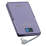 【3C認證二維碼】XPower | 半固態TFT顯示 QI2 10000mAh 磁吸行動電源 M1 Ultra