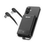 【3C認證二維碼】XPower | 10000mAh 內置雙線移動電源 MagThin 10 MT10