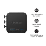 MOMAX | 1-World 20W 2埠 USB 旅行充電器 UA29