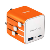 MOMAX | 1-World 20W 2埠 USB 旅行充電器 UA29
