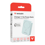 Verbatim | Charge 'n' Go 20000mAh Magnetic Wireless Mobile Rechargeable Battery 