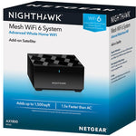 NETGEAR | 雙頻 AX Mesh WiFi 6 Nighthawk MS60 (衛星分機)