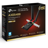TP-LINK | AXE5400 藍牙 PCIe Wi-Fi 6E 網絡卡 Archer TXE72E