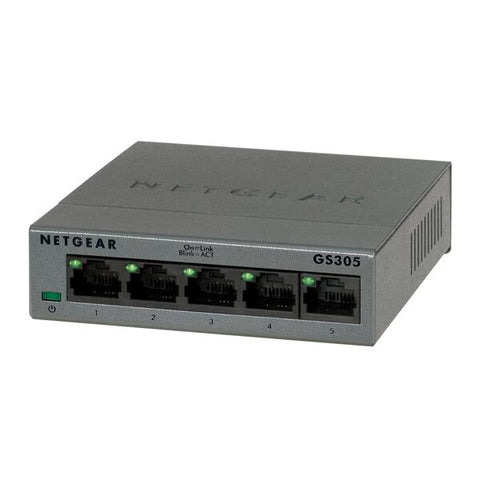 NETGEAR | 5 埠 Gigabit 非網管網絡交換器 GS305