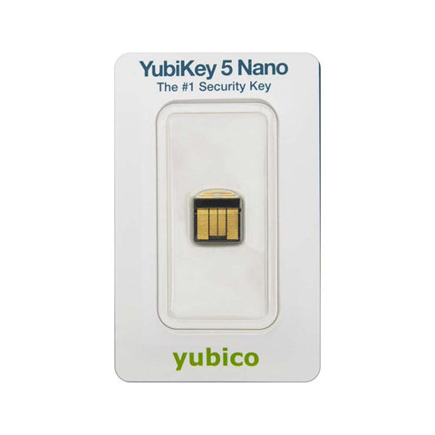 Yubico | 網上多重認證保安鎖匙YubiKey 5 Nano